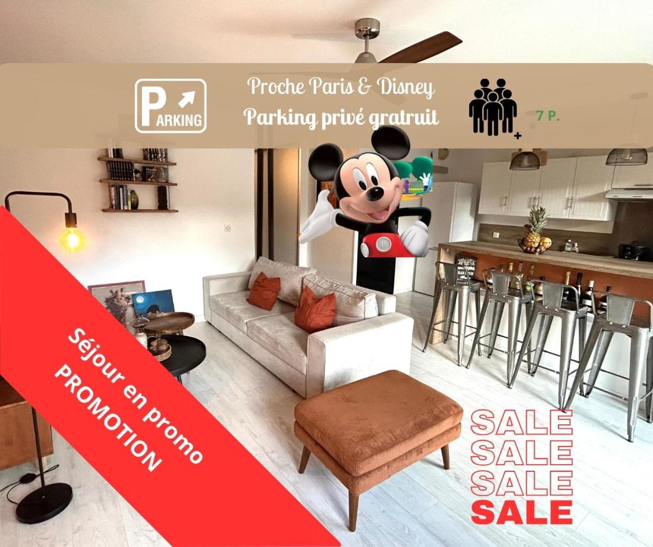 Dream Loft Paris&Disney--20Min-- Roissy-en-Brie Kültér fotó